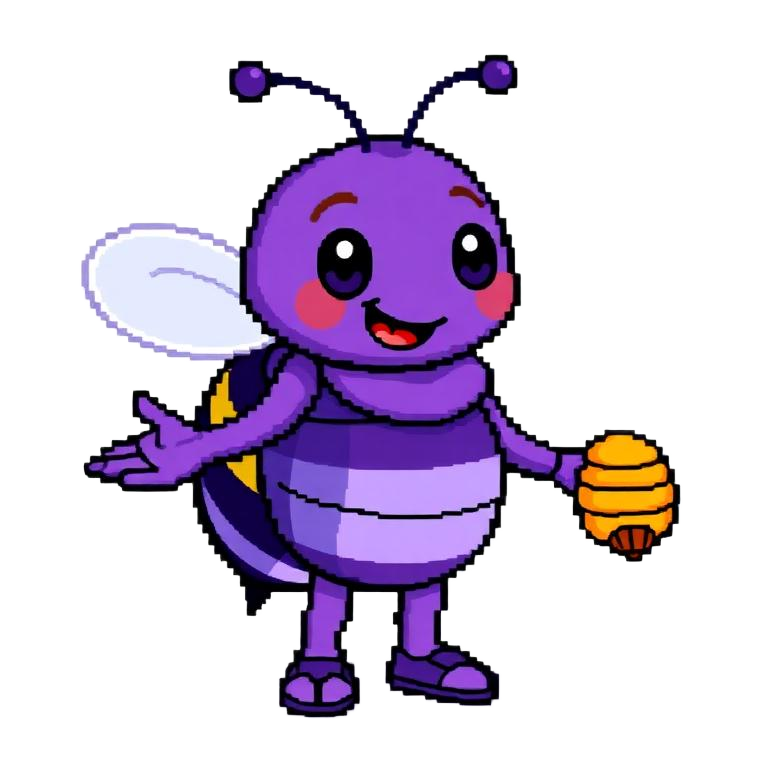 HIVE pixel-art character