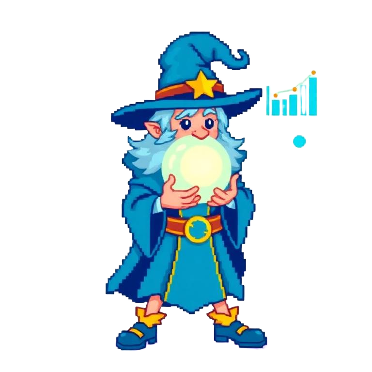 ORACLE pixel-art character